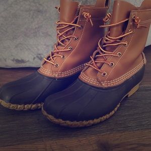 LL Beans Boots Men size 10